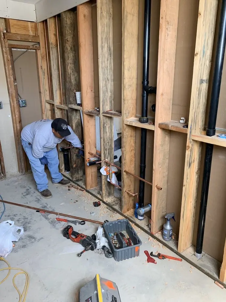Commercial rough-in plumbing for Gas Line Repair in Mount Healthy Heights